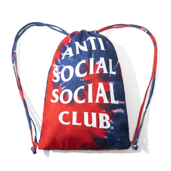 Anti Social Social Club Estilo Hippie Bag Tie Dye Blue