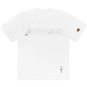 Travis Scott Connect The Dots Tee White