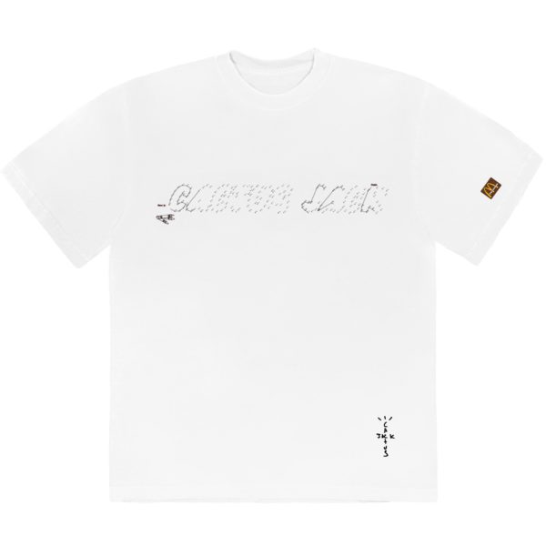 Travis Scott Connect The Dots Tee White
