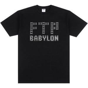 FTP x Babylon Chain Tee Black