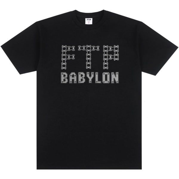 FTP x Babylon Chain Tee Black