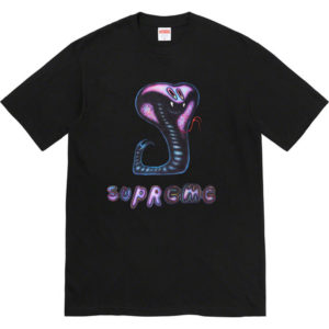 Supreme Snake Tee Black