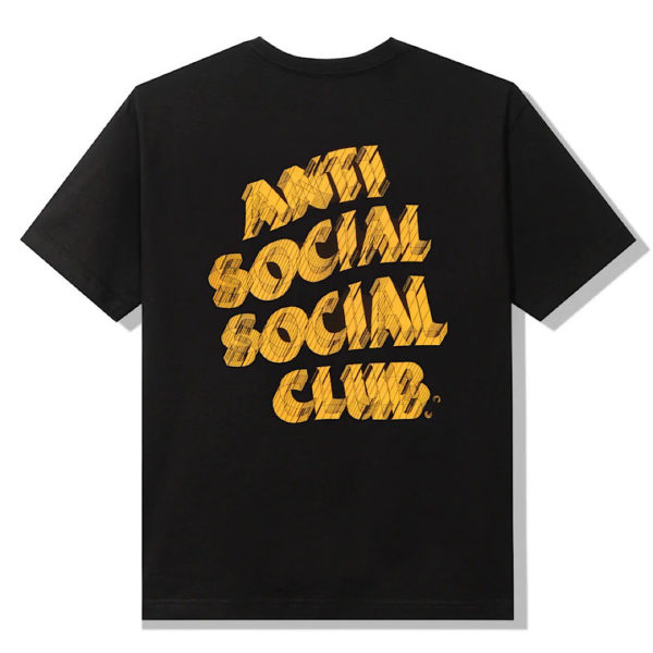 Anti Social Social Club How Deep Tee Black - Image 2