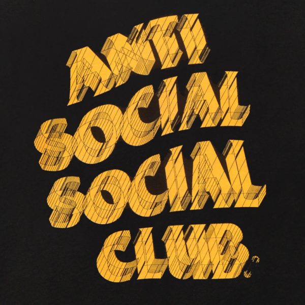 Anti Social Social Club How Deep Tee Black - Image 4