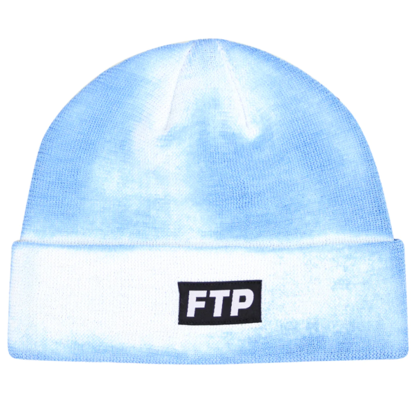 FTP Heat Sensitive Logo Beanie Powder Blue/White - Image 2