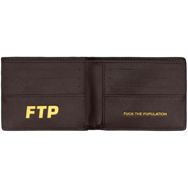 FTP Logo Repete Wallet Brown - Image 2