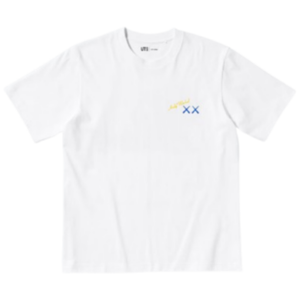 KAWS x Uniqlo Warhol UT Graphic 471321 Tee White