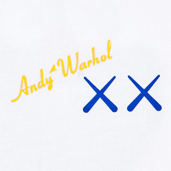 KAWS x Uniqlo Warhol UT Graphic 471321 Tee White - Image 3