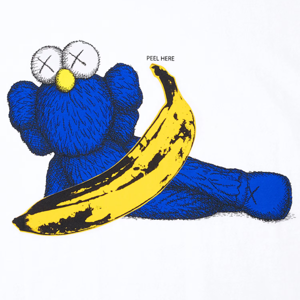 KAWS x Uniqlo Warhol UT Graphic 471321 Tee White - Image 4