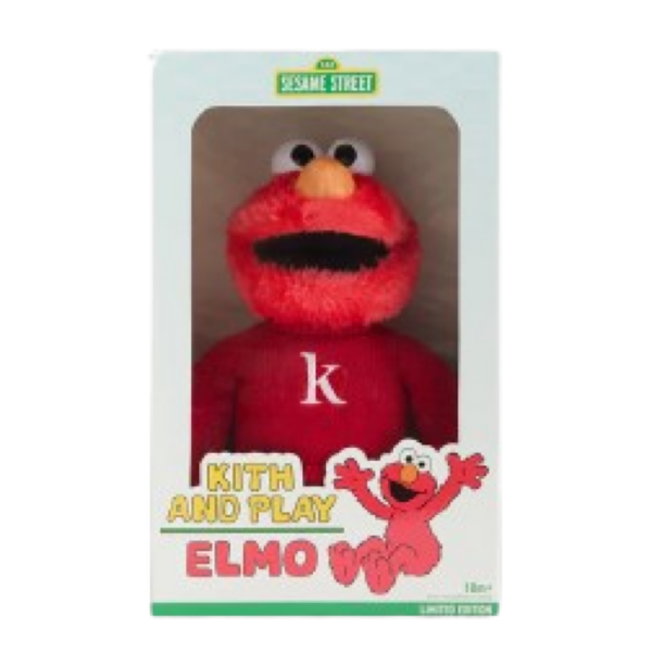 Kith x Sesame Street Kith And Play Elmo Plush Spicy - Image 3