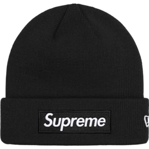 Supreme New Era Box Logo Beanie (FW24) Black