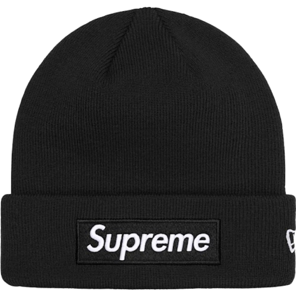 Supreme New Era Box Logo Beanie (FW24) Black