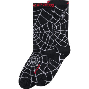 Supreme Spyder Crew Socks (1 Pack) Black