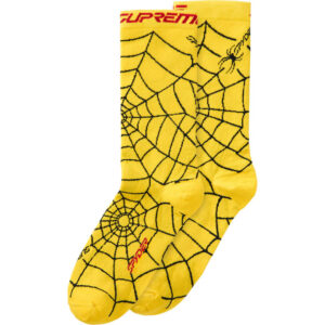 Supreme Spyder Crew Socks (1 Pack) Yellow