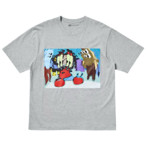 Uniqlo x CPFM Spongebob Squarepants UT Graphic Tee Gray