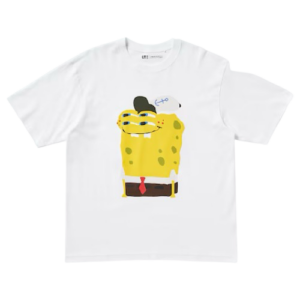 Uniqlo x CPFM Spongebob Squarepants UT Graphic Tee White