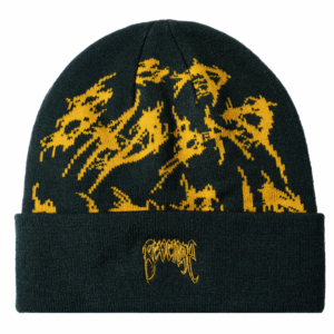 Revenge X Distortion Beanie Green/Yellow