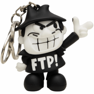 FTP Boris Rubber Keychain