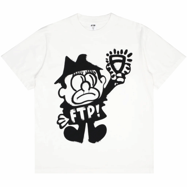 FTP + Slawn Boris Tee White